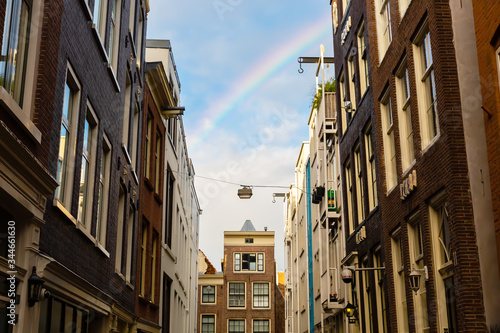 view of an alley in Amsterdam, Netherlands © Christian Müller