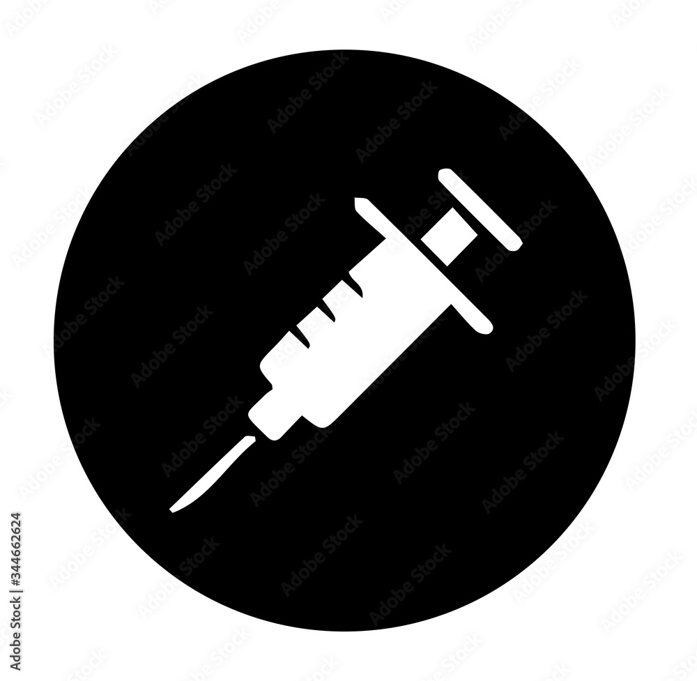 syringe icon vector illustration syringe icon vector illustration