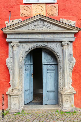old door in Stralsund, Germany