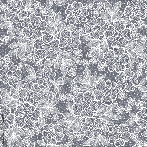seamless  lace  floral   background
