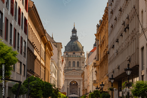 panorama of the city of Budapest in Hungary © DD25
