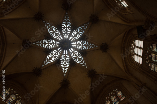 Geometric Cathedral ceiling
