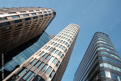 Modern office building in Moscow