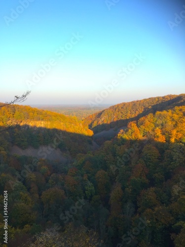 Images taken in the mountain during autumn