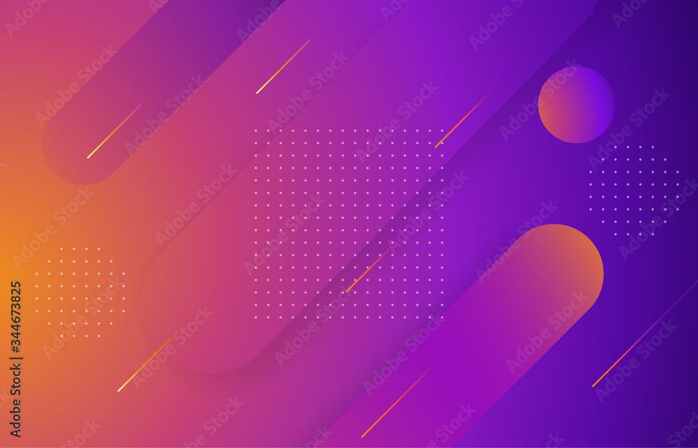 Creative geometric wallpaper for your website hero section. Composition from gradient shapes made in vector. Stock Vector | Adobe Stock Creative geometric wallpaper for your website hero section. Composition from gradient shapes made in vector. Stock Vector | Adobe Stock