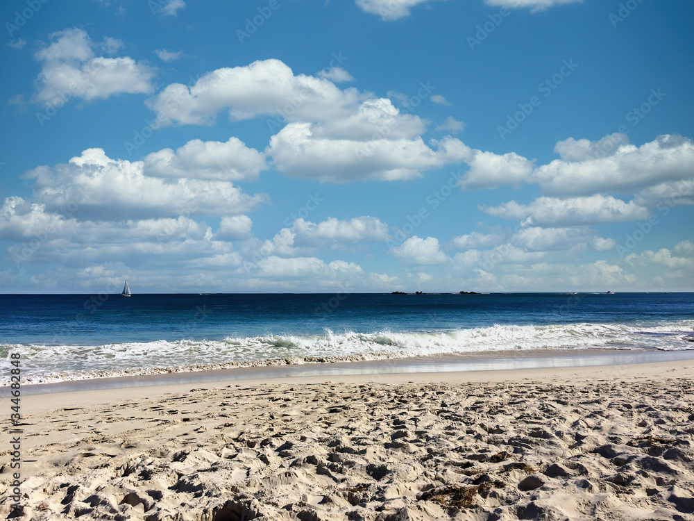 Fototapeta premium Nice coastal from Australia in beautiful sunset light