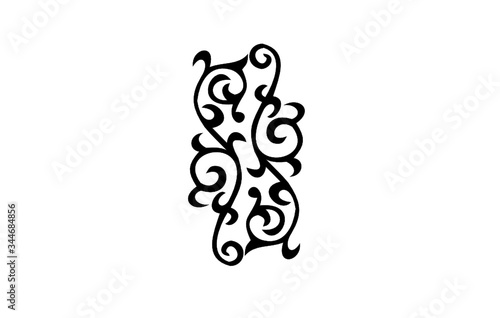 Madura carved ornaments Motif Carving Madura is a composition of leaves - the leaves are wide and rigid, imposing their harsh and resolute character.  