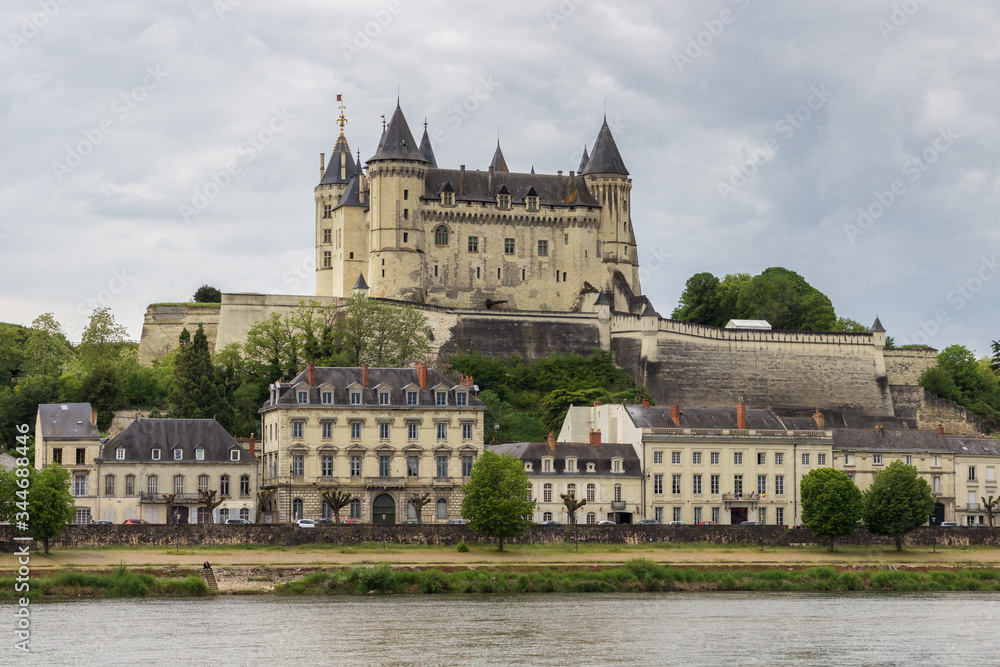 View of Loire valley in France