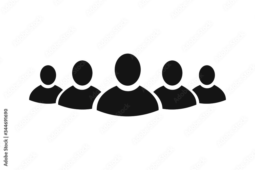 group of people silhouettes group of people silhouettes