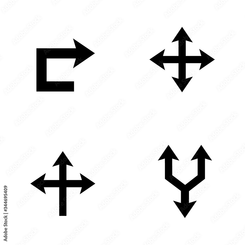 set of arrows set of arrows