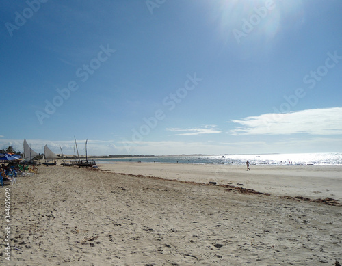 Beach of Mucuripe in Ceara, Brazil photo