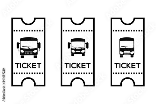 bus ticket icon