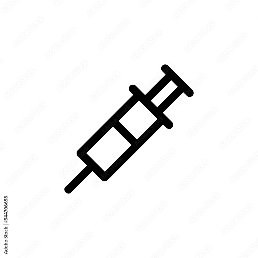 Injection Medical Outline Icon Logo Vector Illustration
Injection Medical Outline Icon Logo Vector Illustration