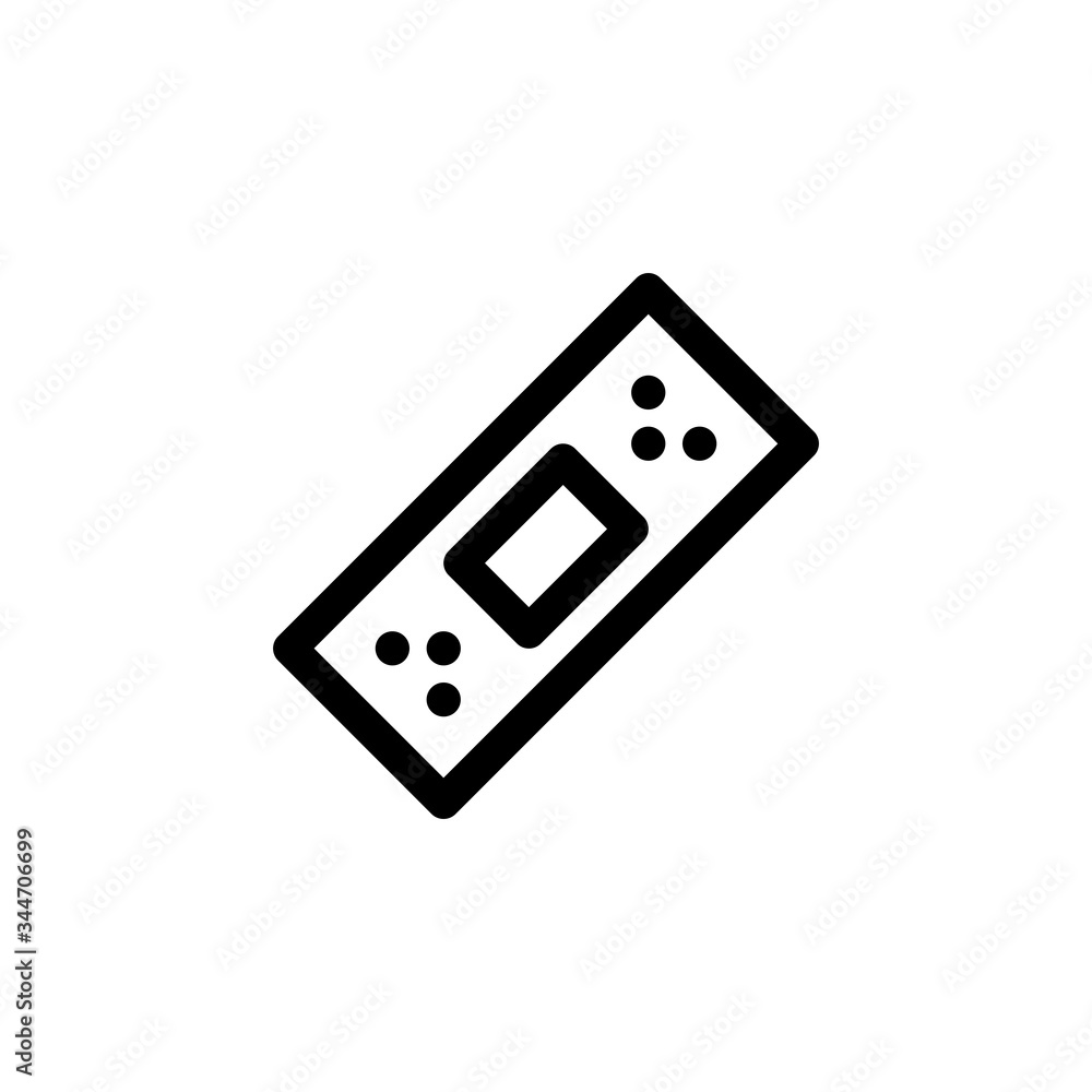 Sticking Plaster Medical Outline Icon Logo Vector Illustration
Sticking Plaster Medical Outline Icon Logo Vector Illustration
