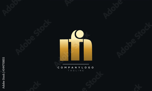 mf fm m f Letter Logo Design Icon Vector Symbol