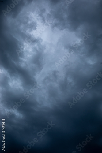 Storm Clouds on dark sky