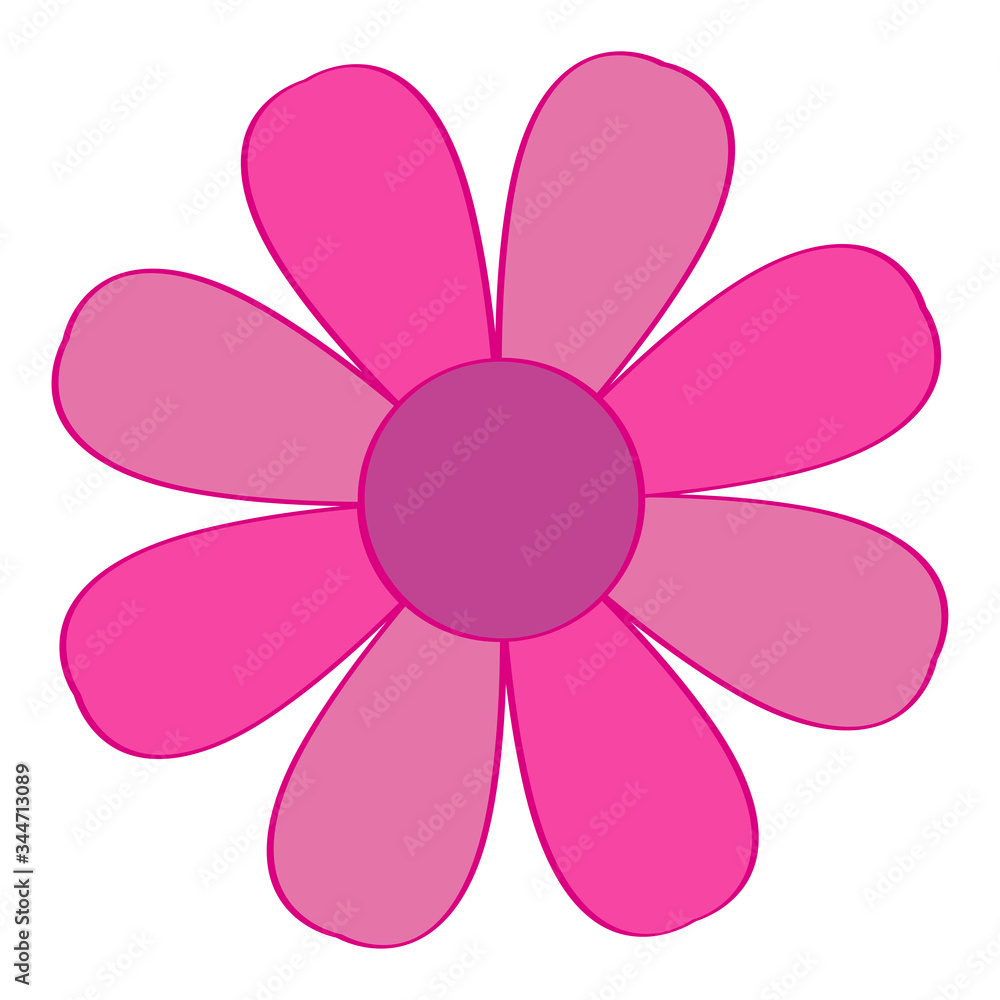 Isolated flower image Isolated flower image