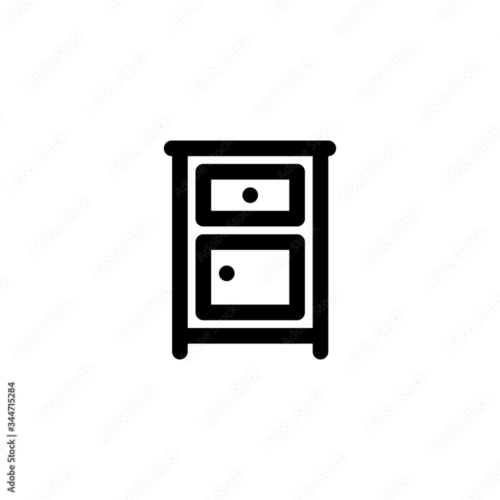Cupboard Interior Outline Icon Logo Vector Illustration
Cupboard Interior Outline Icon Logo Vector Illustration
