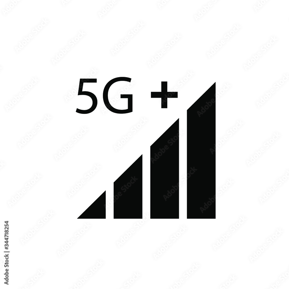 signal icon 5g Icon symbol Flat vector illustration for graphic and web design. signal icon 5g Icon symbol Flat vector illustration for graphic and web design.