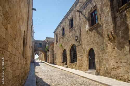 the old town Rhodes Greece © Arthur