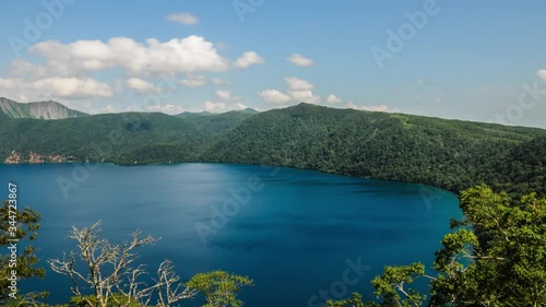 Timelapse of Mashuko Lake in Hokkaido, Japan. Created only with rainfall, its water are the second most transparent of the world