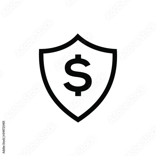 shield with dollar sign