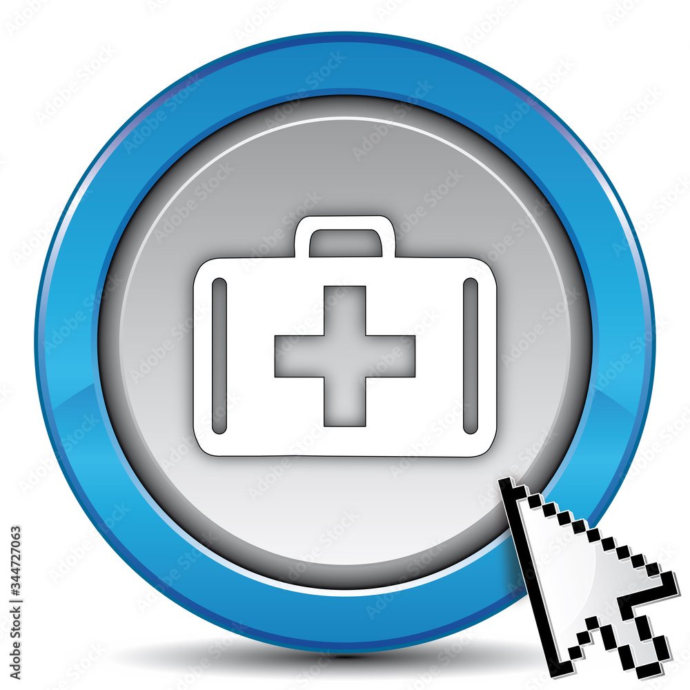 Obraz premium aid kit icon