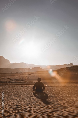 Wadi Rum Adventure Spirit Man Meditation