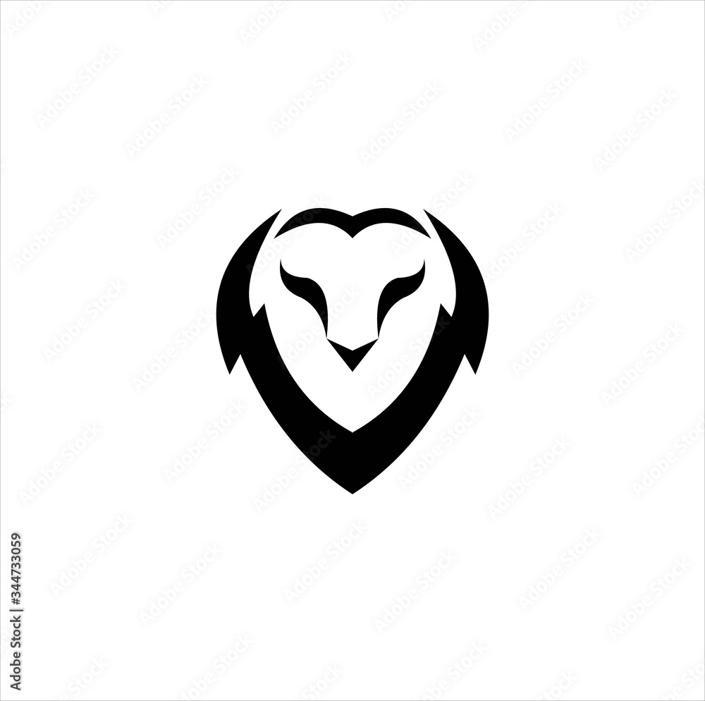 Owl Logo icon shield wing creative Modern Design Owl Logo icon shield wing creative Modern Design