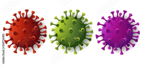 COVID-19 Corona virus. Graphic vector