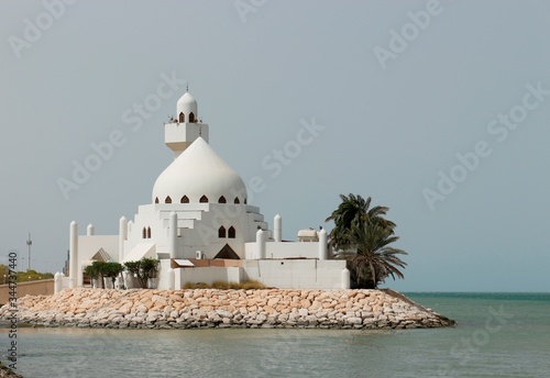 mosque on the beach