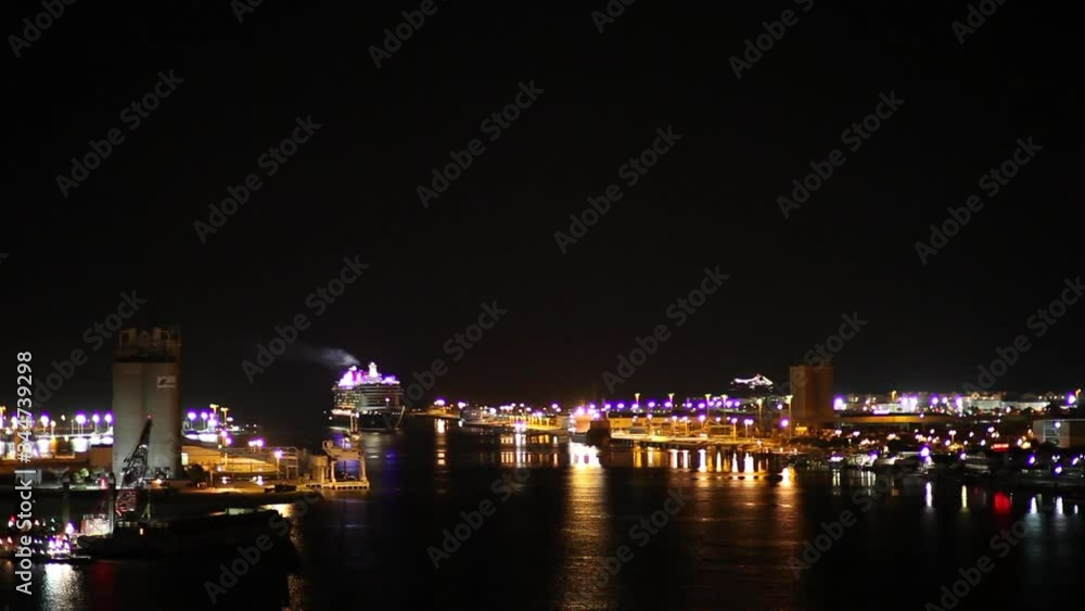 Cruise ship calls at the port . Cruise ship calls at the port .