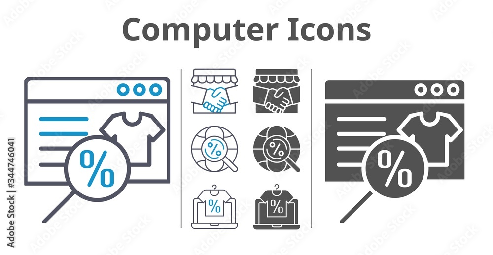 computer icons icon set included online shop, handshake, internet icons computer icons icon set included online shop, handshake, internet icons