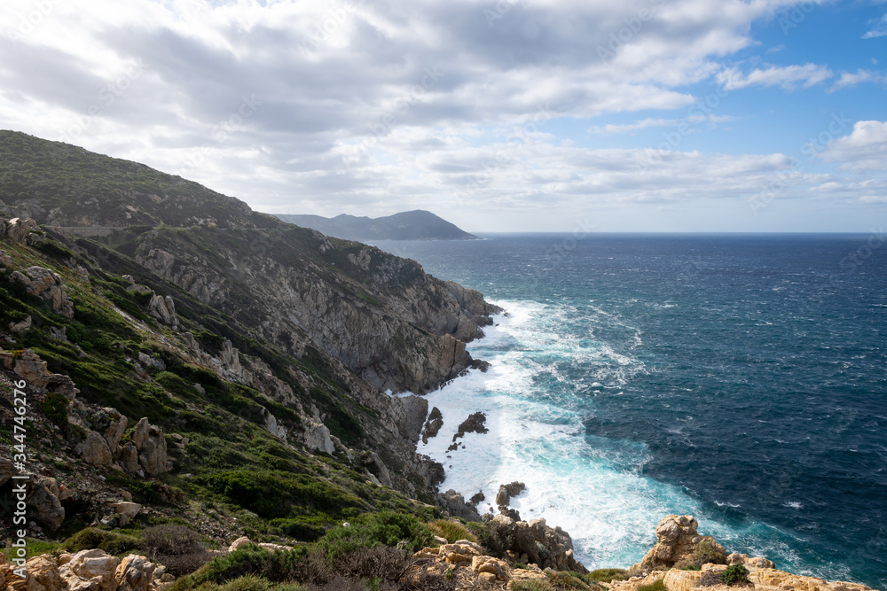 Fototapeta premium Littoral corse près de Calvi