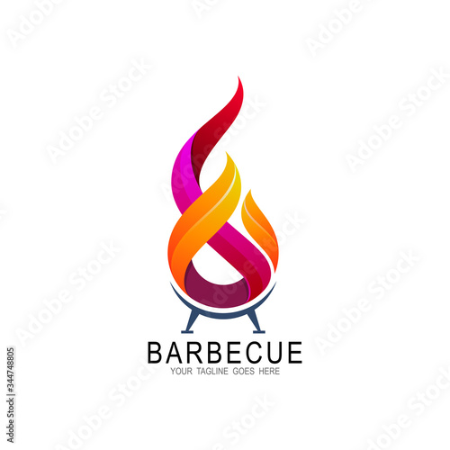 Fire logo ,Logo and Abstract web Icon and fire vector identity symbol. Modern logotype icon