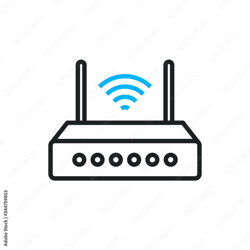 wi fi router icon, vector illustration wi fi router icon, vector illustration