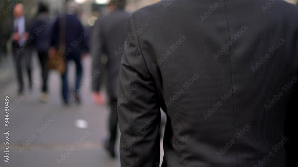 Back view of good looking business consultant walking at urban setting in financial district, clever professional proud ceo in formal suit in metropolitan downtown
Back view of good looking business consultant walking at urban setting in financial district, clever professional proud ceo in formal suit in metropolitan downtown