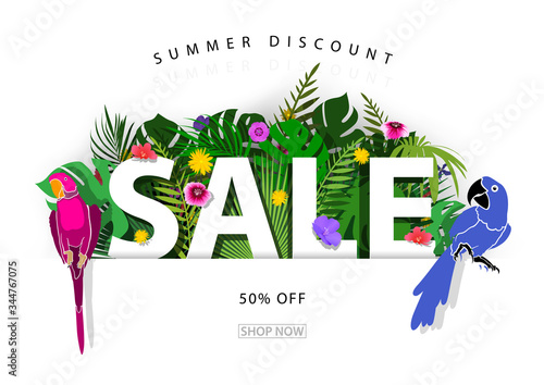 Summer Sale Background or B...