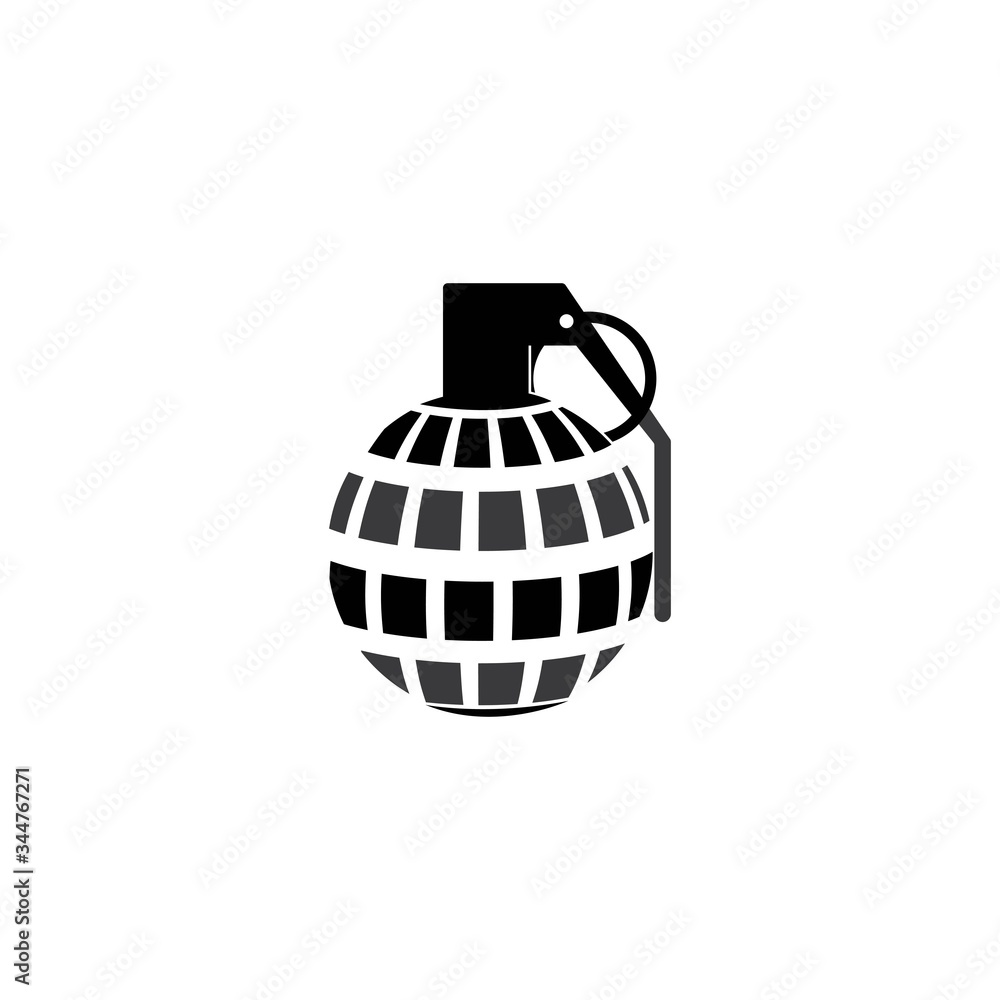 Fototapeta premium Grenades logo design vector.