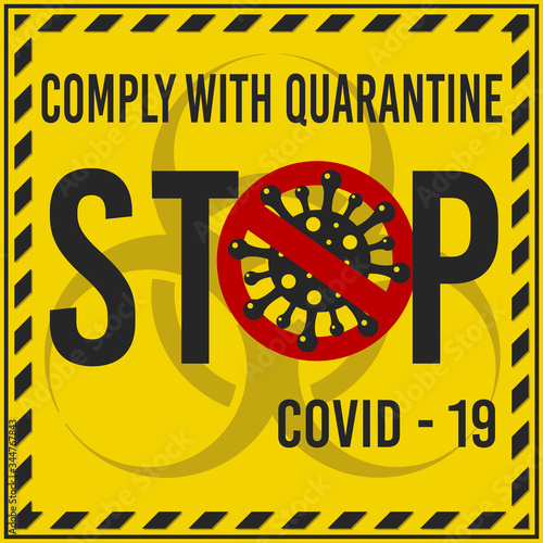 Illustrations concept, stop coronavirus COVID-19. virus wuhan from china. Vector illustrate.