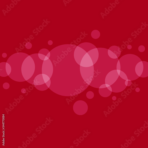 fond abstrait rouge cercle vecteur graphique