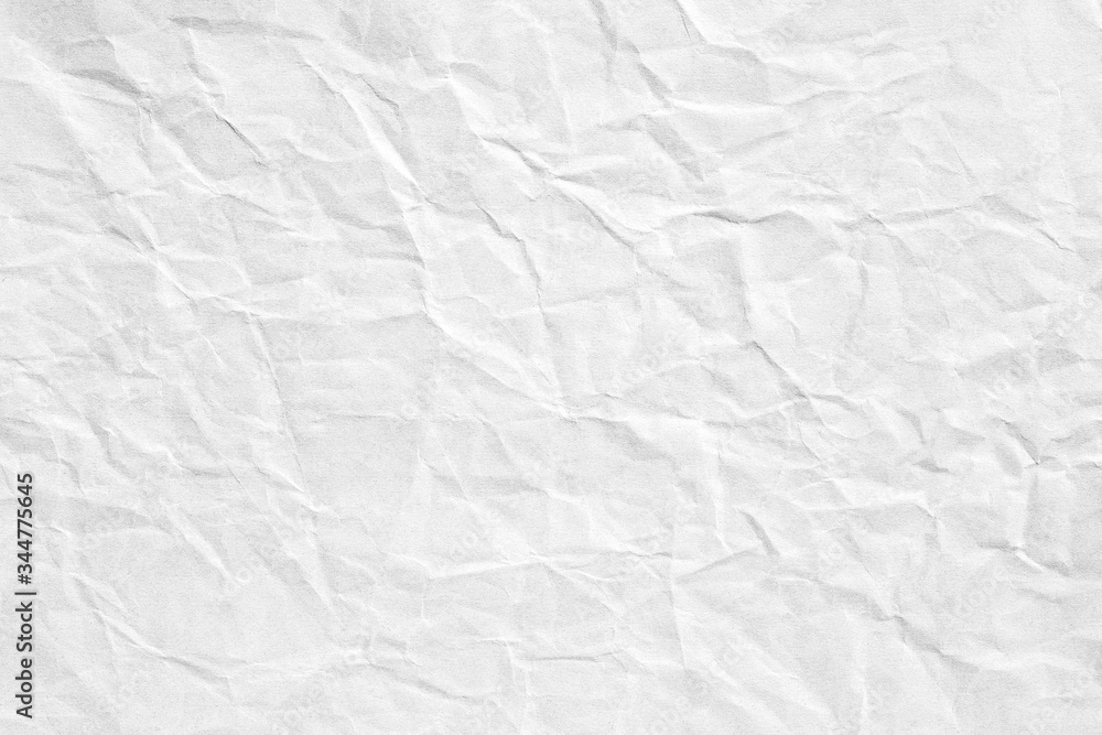Crumpled white paper background texture Crumpled white paper background texture