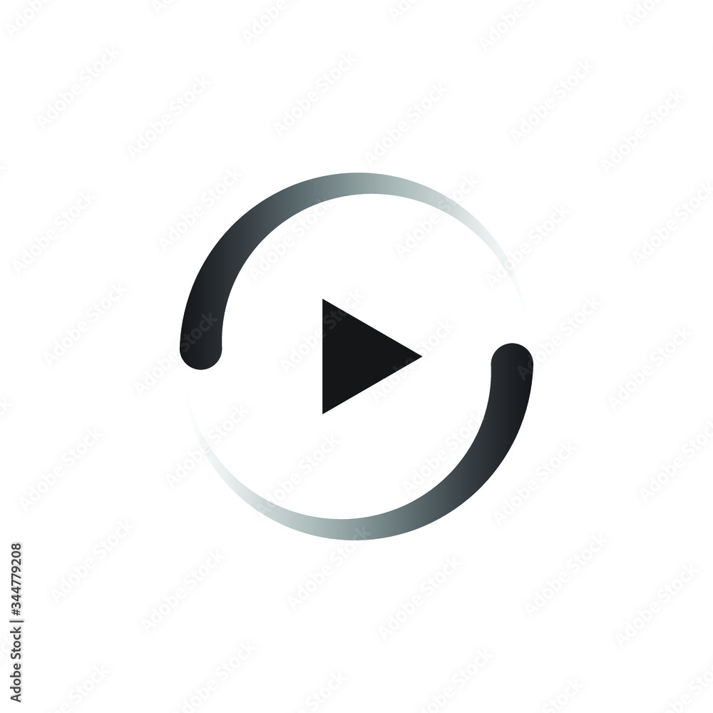 Loading icon design isolated on white background Loading icon design isolated on white background