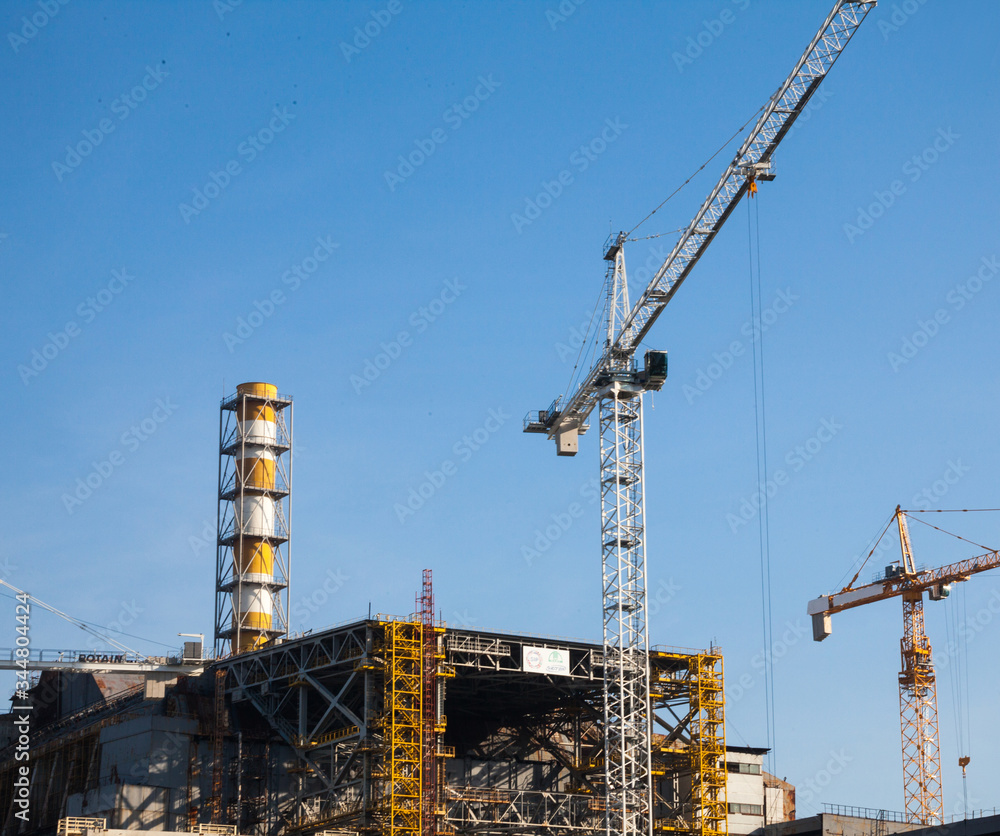 Construction of New Safe Confinement at Chernobyl Construction of New Safe Confinement at Chernobyl
