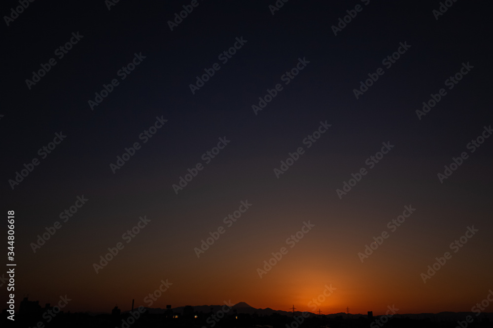 夕暮れ 夕暮れ