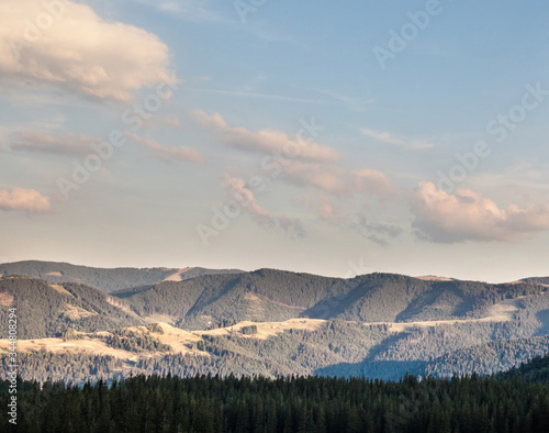 Landscape in the Ukrainian Carpathians