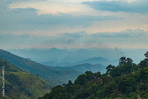 morning in the mountains