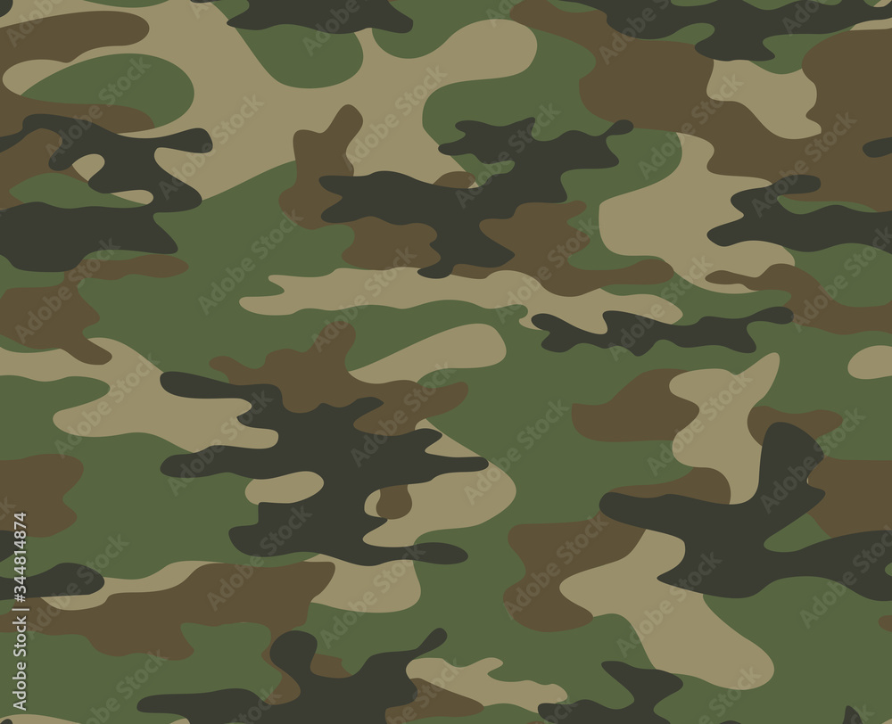 Abstract camouflage military seamless pattern.
Abstract camouflage military seamless pattern.