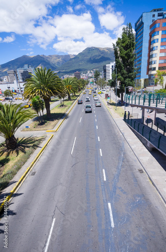 modern avenue in Quito Ecuador © Fotos 593