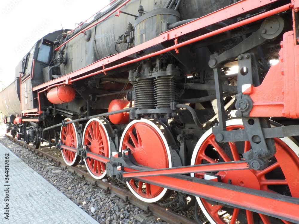 Obraz premium Lokomotywa
